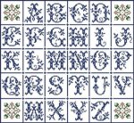(image for) Alphabet Sampler Vines
